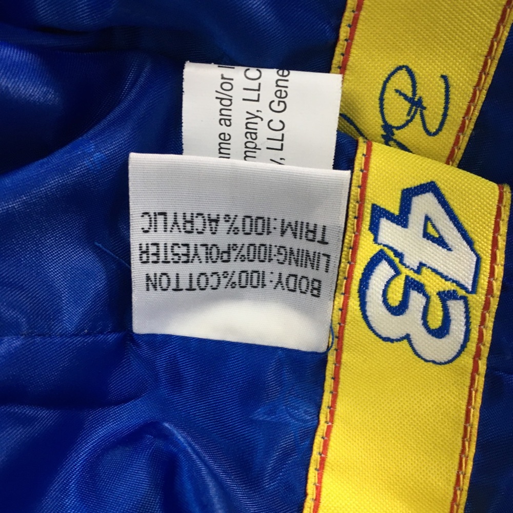RICHARD PETTY NASCAR RACING BOMBER JACKET VINTAGE - Picture 7 of 8